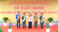 Cần Thơ phát động phong trào thi đua tổ chức các hoạt động Tết Quân Dân 2027