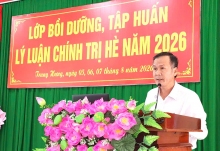 Trung Hưng bồi dưỡng chính trị hè năm 2026 cho đội ngũ cán bộ quản lý, giáo viên