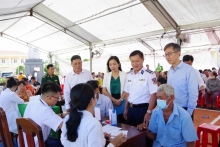 Bộ Tư lệnh Vùng Cảnh sát biển 4 đồng hành với ngư dân thành phố Cần Thơ