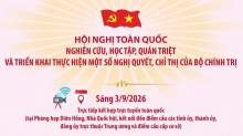 Infographics: Hội nghị toàn quốc nghiên cứu, quán triệt, triển khai thực hiện một số Nghị quyết, Chỉ thị của Bộ Chính trị