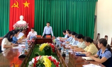 Đoàn khảo sát Ban Tuyên giáo Thành ủy làm việc về công tác tuyên giáo với Đảng ủy phường Bình Thủy