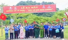 Tuổi trẻ với “Sắc cờ nơi biên cương”