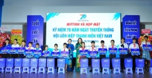 Họp mặt kỷ niệm 70 năm Ngày truyền thống Hội Liên hiệp Thanh niên Việt Nam