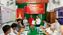 Ra mắt Chi hội Nông dân nghề nghiệp trồng sầu riêng khu vực Tân Quy