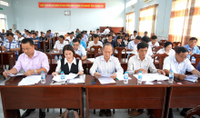 Phước Thới: 126 cán bộ, đảng viên tham gia kiểm tra nhận thức lý luận chính trị