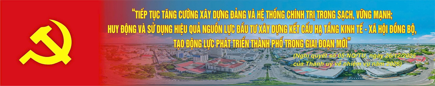 banner chu de nam 2026 cua Thanh uy