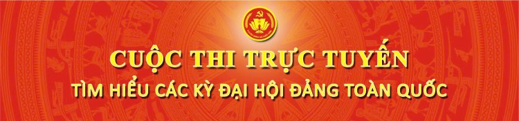 Cuộc thi trực tuyến tìm hiểu các kỳ Đại hội Đảng toản quốc