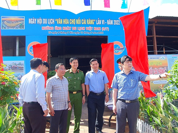 Kiểm tra công tác chuẩn bị Ngày hội Du lịch “Văn hóa Chợ nổi Cái Răng”